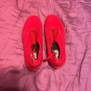 Red Vans